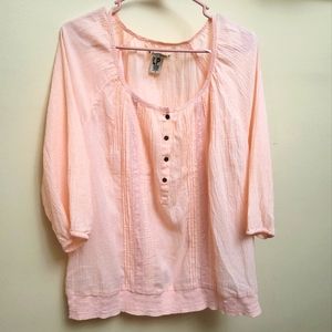 RuffHewn 2x woman pink/rose blouse